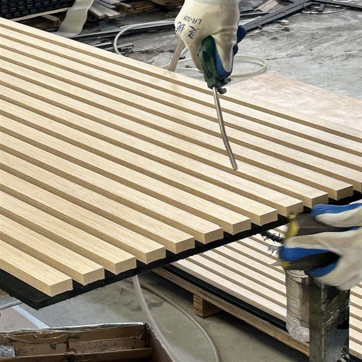 Acoustic Wooden Fluted Panel high quality